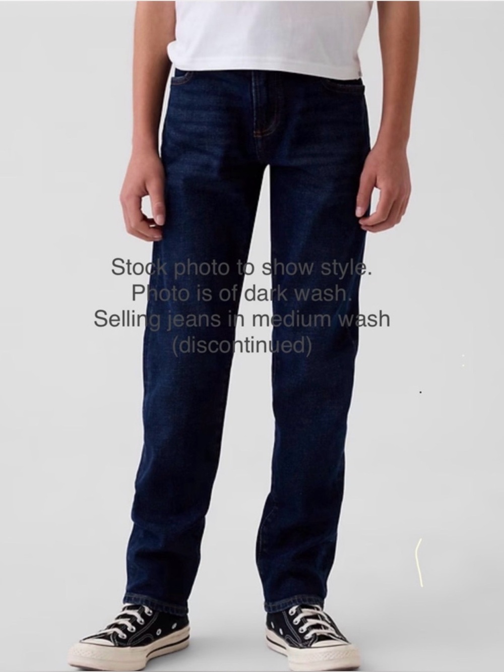 Gap Jeans Boy 10 Slim Straight Leg